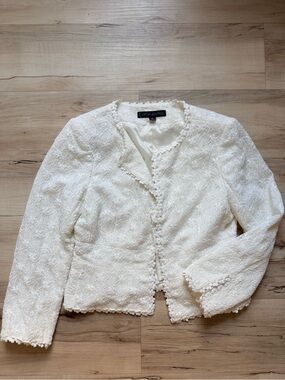 Nipon Boutique Women’s White Blazer